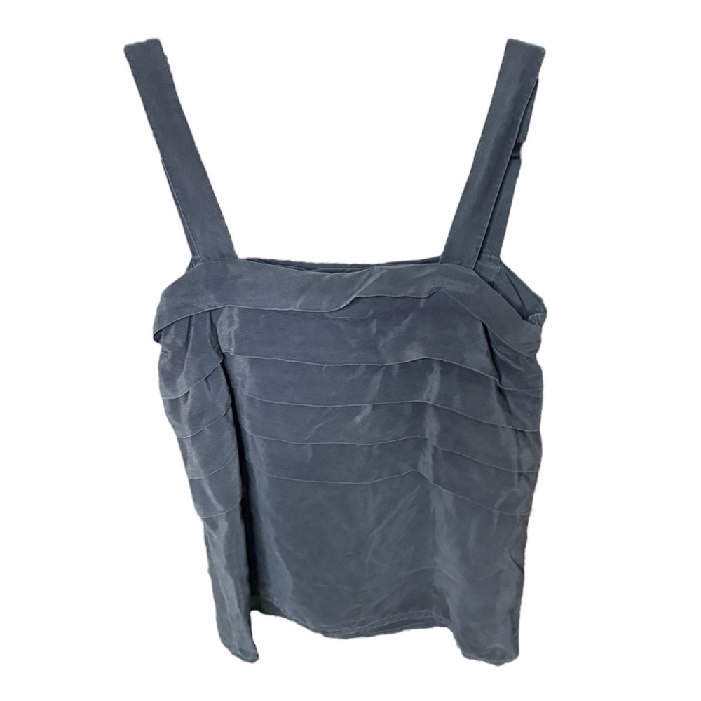 Louis Feraud Slate Gray Camisole Top